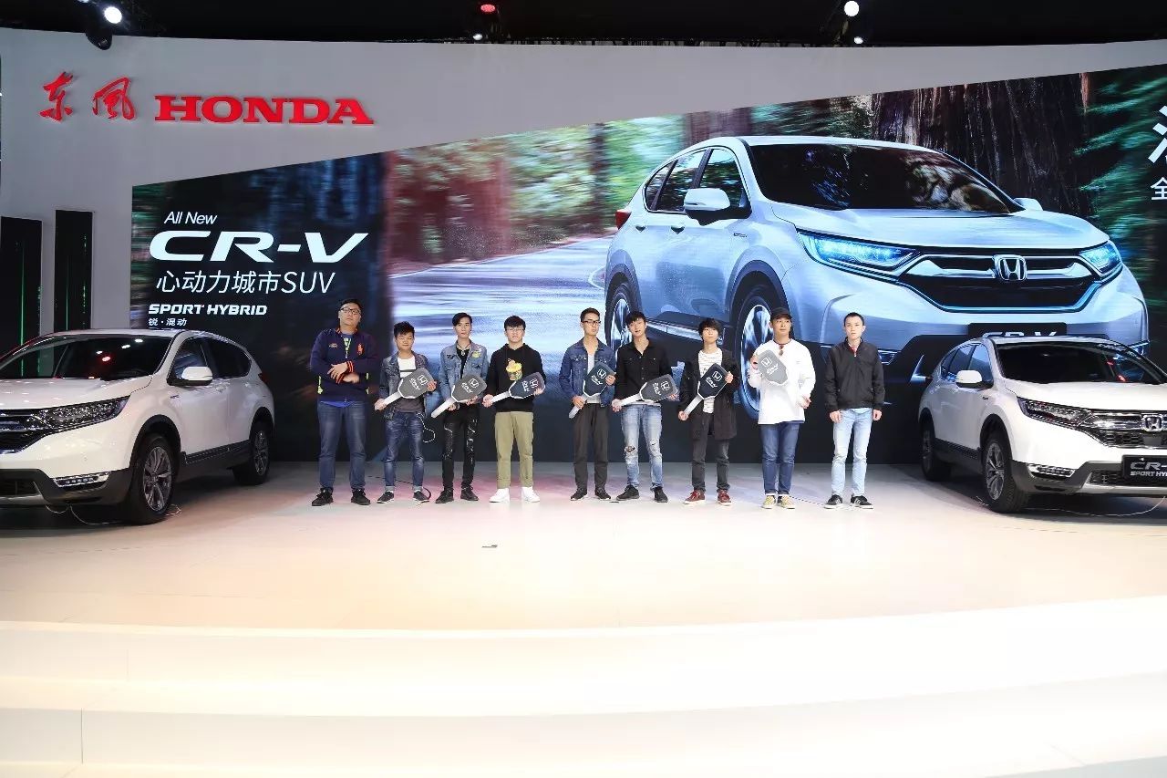 全新一代CR-V 锐•混动领衔,东风Honda荣耀亮相武汉车展