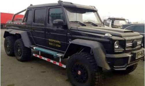 花千万购进奔驰G63,上牌后丑出1种新高度,车主瞬间泪崩