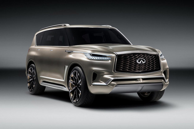 英菲尼迪全新一代QX80将于11月14日亮相
