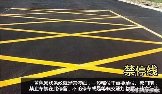 史上最全的路面标志线 看完你就是老司机!
