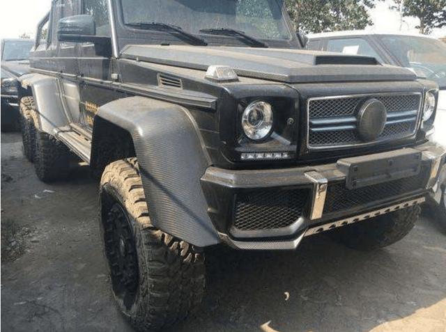 花千万购进奔驰G63,上牌后丑出1种新高度,车主瞬间泪崩