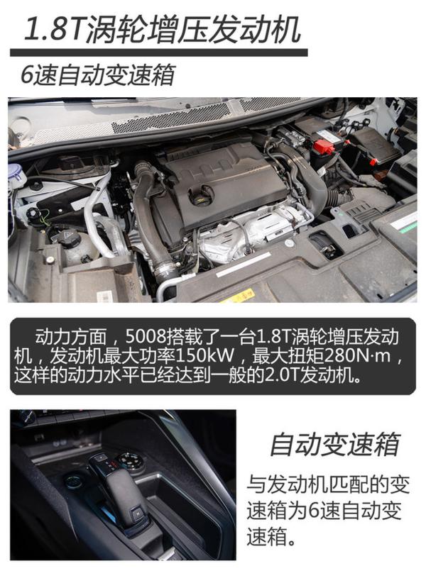 东风标致5008性能测试 开启7座新模式