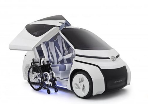 丰田展示全新助残爱心车 或2020年推出