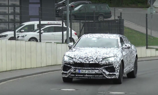 兰博基尼Urus再曝谍照 发动机声音似AMG