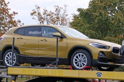 或底特律车展亮相 宝马X2量产版低伪谍照