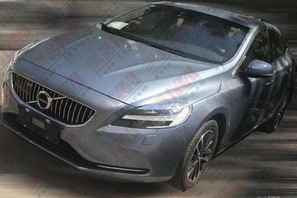 价格或许便宜 沃尔沃V40手动挡车型谍照