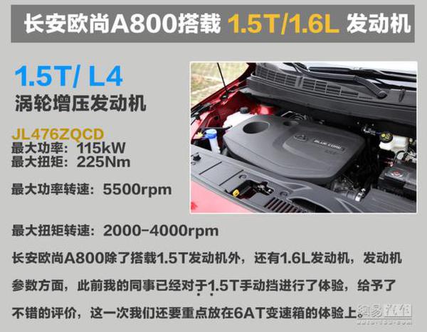 搭6AT更主流 网易试驾长安欧尚A800自动挡