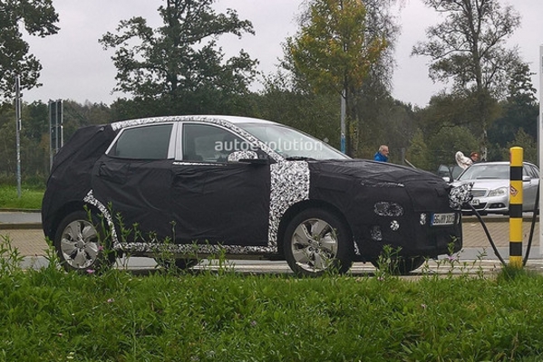 曝现代KONA EV纯电动版谍照 2019年上市