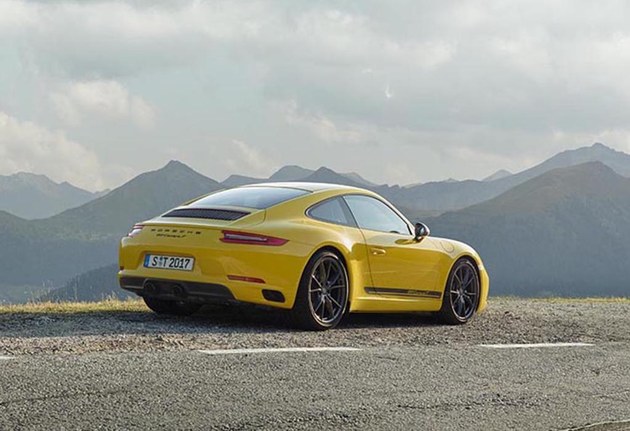 保时捷911 Carrera T官图 明年1月上市