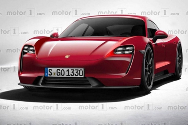 保时捷Mission E效果图曝光 2019年上市