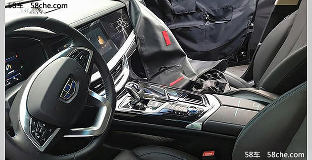 吉利KC-2路试车谍照曝光 与博瑞同平台