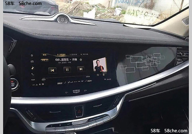 吉利KC-2路试车谍照曝光 与博瑞同平台