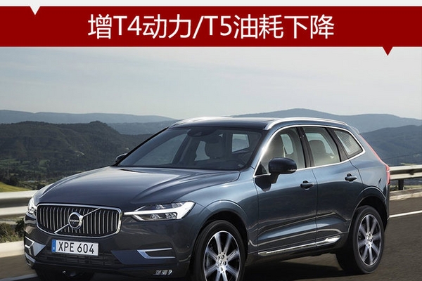 全新XC60即将上市 增T4动力/T5油耗下降