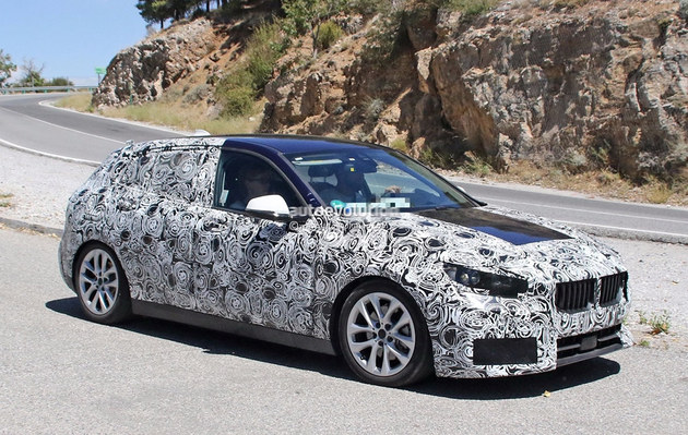 宝马全新一代1系谍照曝光 或2019年亮相