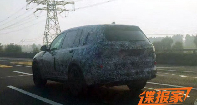 宝马X7量产版国内谍照曝光 将明年推出