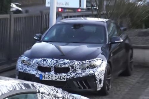 宝马M2更高性能版谍照曝光 运动套件夸张