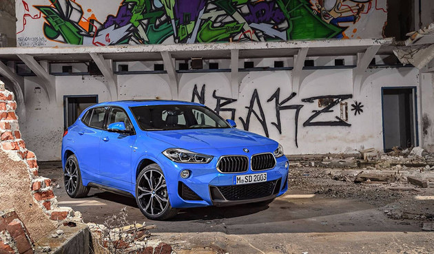 宝马X2量产版官图曝光 于2018年初亮相