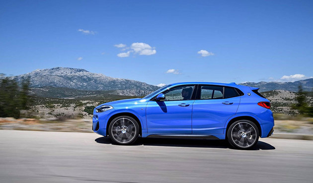 宝马X2量产版官图曝光 于2018年初亮相