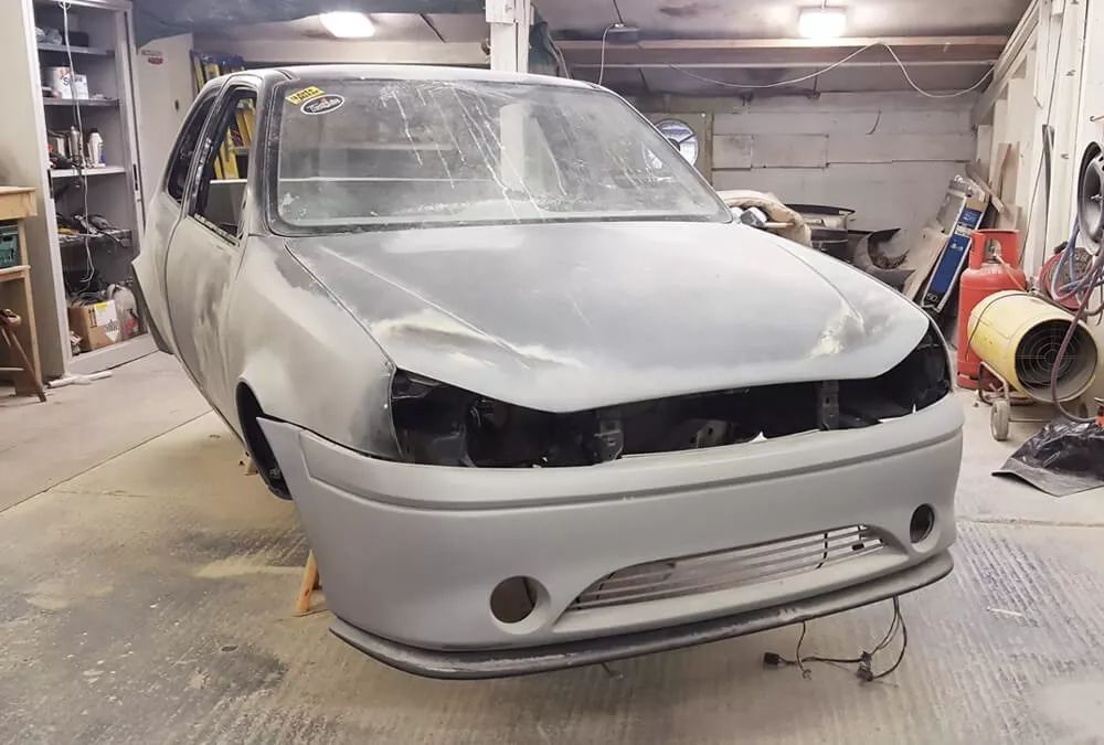 变身之前的毛坯福特嘉年华