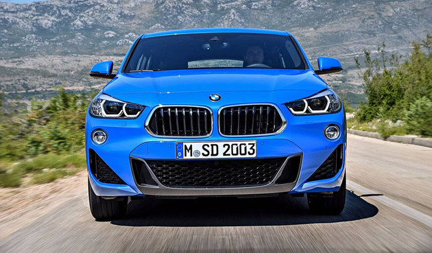 宝马X2量产版官图曝光 于2018年初亮相