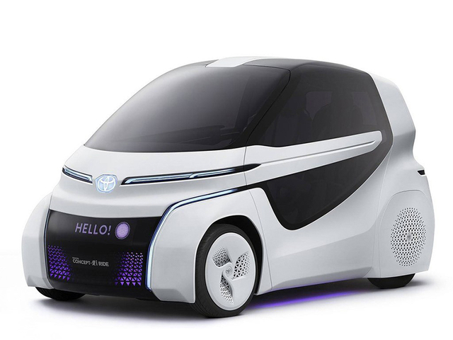 东京车展:丰田CONCEPT-爱i Ride概念车