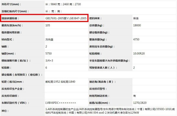 欧六要上路 欧马可上传欧六发动机公告