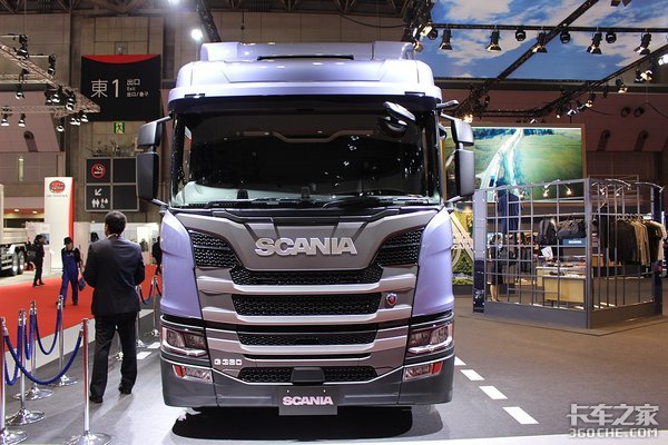 斯堪尼亚入乡随俗 东京车展看欧洲卡车