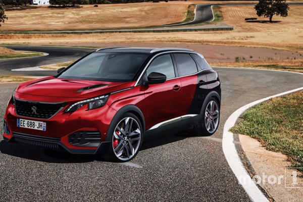 曝标致3008 GTI渲染图 或搭载混动系统