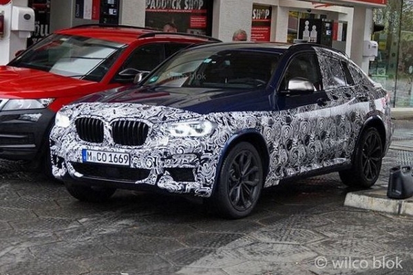 宝马X4 M40i谍照曝光 或今年年底亮相