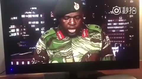 占领津巴布韦国家电视台士兵发声：穆加贝安全
