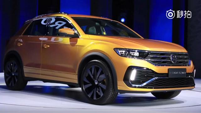 大众汽车发布小型SUV T-ROCstar概念车，预计2018年一汽大众...