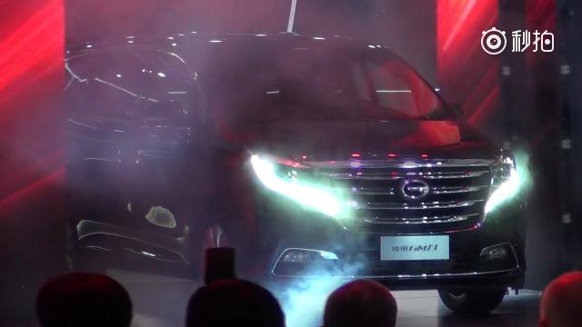 2017广州车展广汽传祺推出其首款MPV GM8 李楠说道 2017广州...