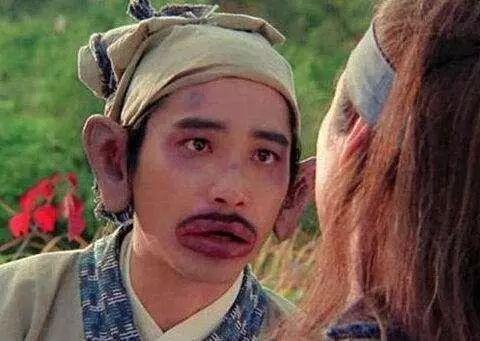 明星为戏变香肠嘴,梁朝伟造型经典,赵丽颖嘴唇不逼真!
