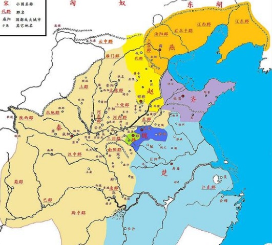 6张地图,看懂战国时期最后6位楚王,是如何令楚国走向灭亡的