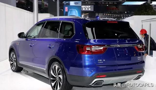 实拍|全新红旗HS7实车,全国首款V6,这颜值能吊打Q5?