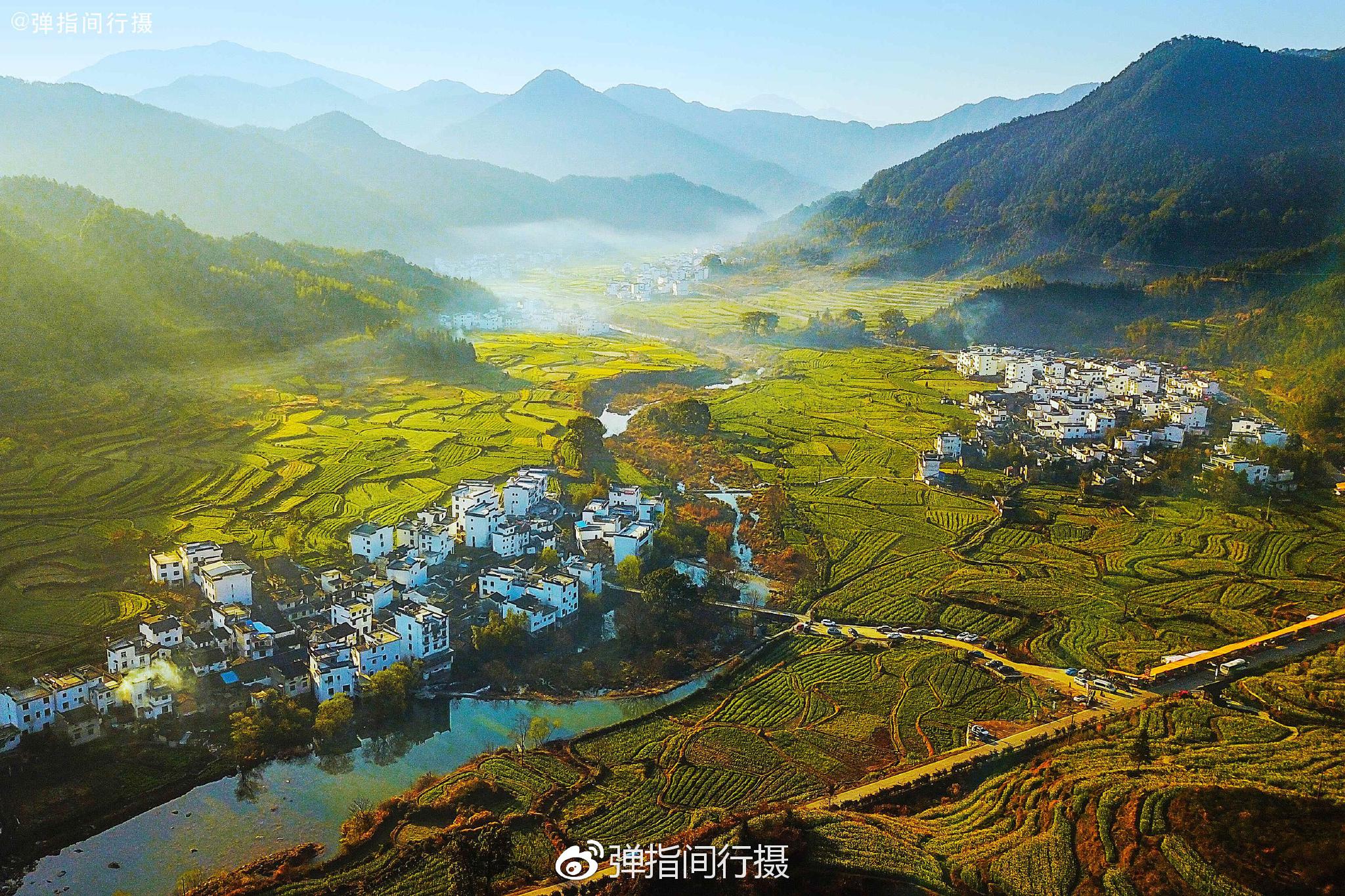 婺源最美春色在哪里 江嶺萬畝花田最迷人