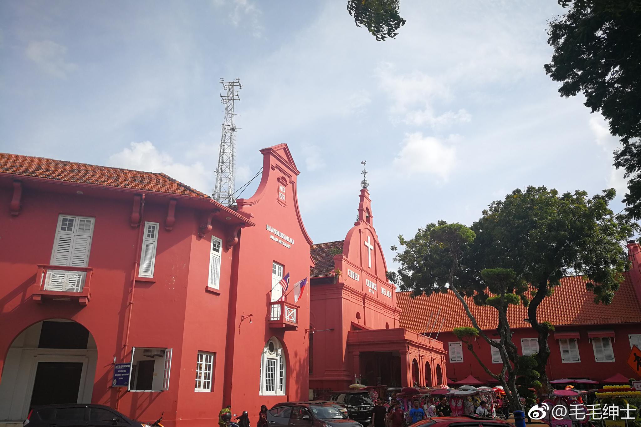 馬來西亞馬六甲老街區(qū)的異域風(fēng)情