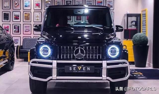 实拍 | 奔驰-AMG G63,外黑内红堪称完美,教你如何做真男人
