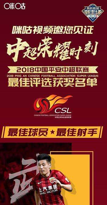 武磊闪耀中超颁奖礼 根宝寄语爱徒不忘鼓舞国