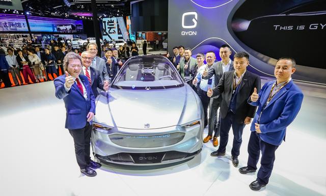 GYON首款车型Matchless亮相上海车展，“时间沙漏”凸显设计灵魂