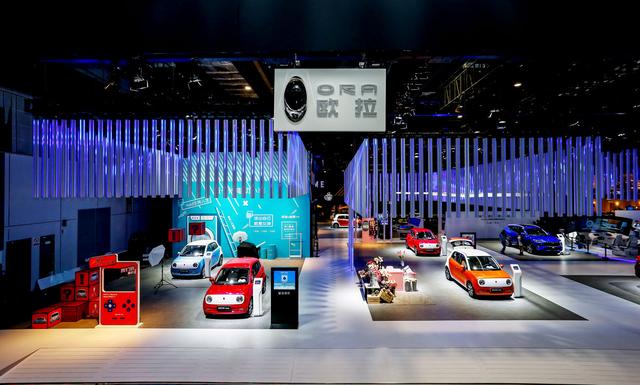 欧拉R1亮相上海车展 具备自动驾驶技术