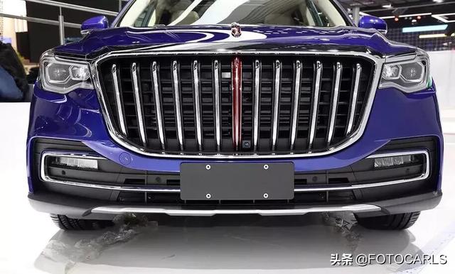 实拍|全新红旗HS7实车,全国首款V6,这颜值能吊打Q5?