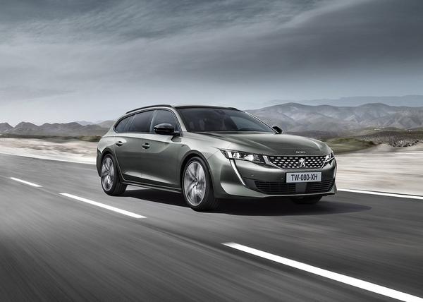 巴黎车展亮相 全新标致508 SW官图发布