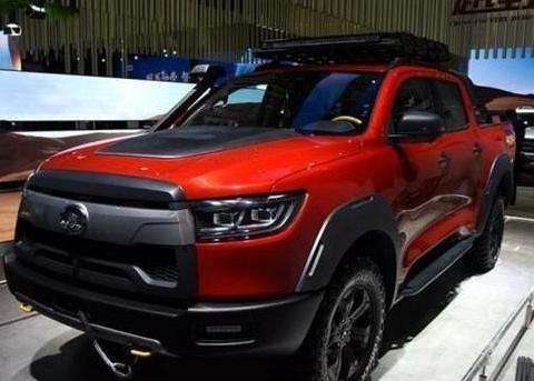 长城全新皮卡亮相，配把差速锁，全时四驱，万要迷倒一片