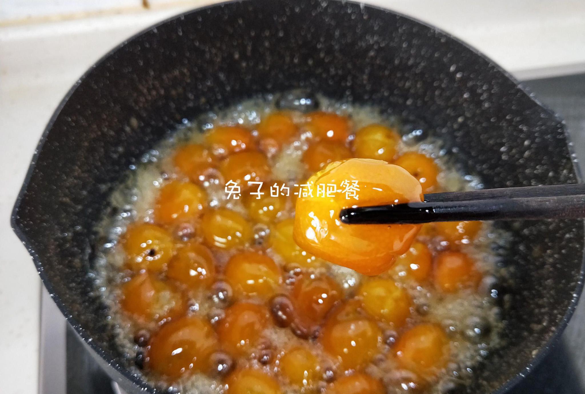 我做的金桔蜜饯,没一点苦味,甜的一塌糊涂,孩子