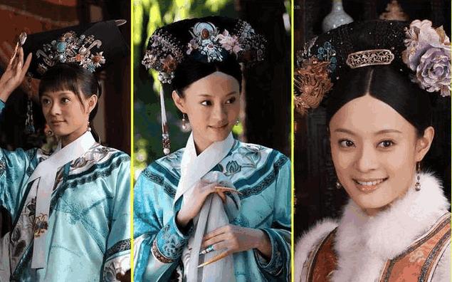 甄嬛传剧中沈眉庄的旗头为什么一直是歪的原因好无奈