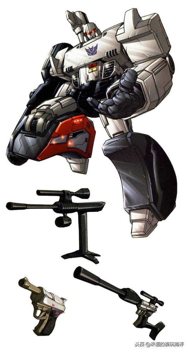 G1「霸天虎」领袖:威震天惊破天,震荡波,六面兽,萨克巨人