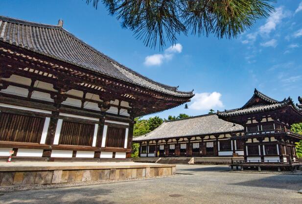 日本唐招提寺：日本佛教建筑艺术的典范，鉴真墓千年香火不断