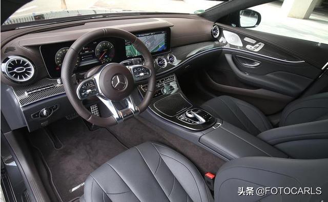 实拍|全新奔驰CLS 53 AMG，外观真玩不过A7，内饰就太燃了！