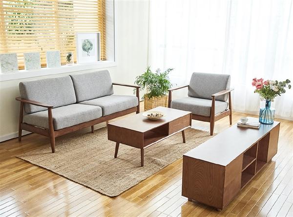 小米有品上线众筹8HTree全屋实木家具:北美A榴乡路家具图片